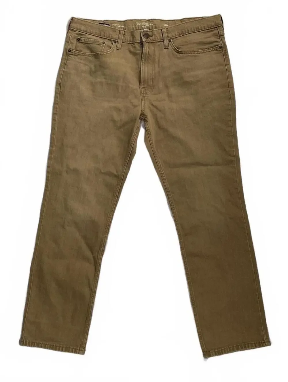 NWOT Goodfellow & Co 5-Pocket Slim Straight Tan Jeans - 40x30